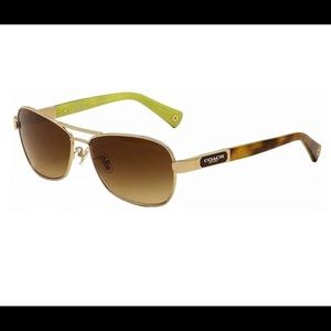 Coach 9005/13 Gold/Tortoise Signature Sunglasses